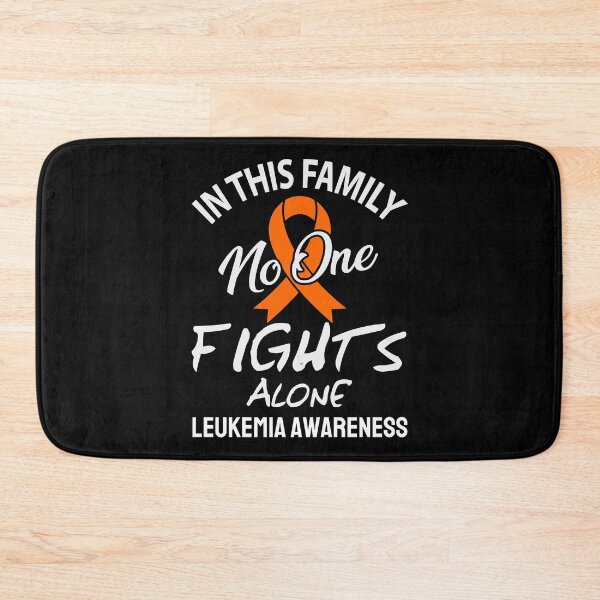 Item preview, In this family no one fights alone leukemia awareness designed and sold by FurioInc.