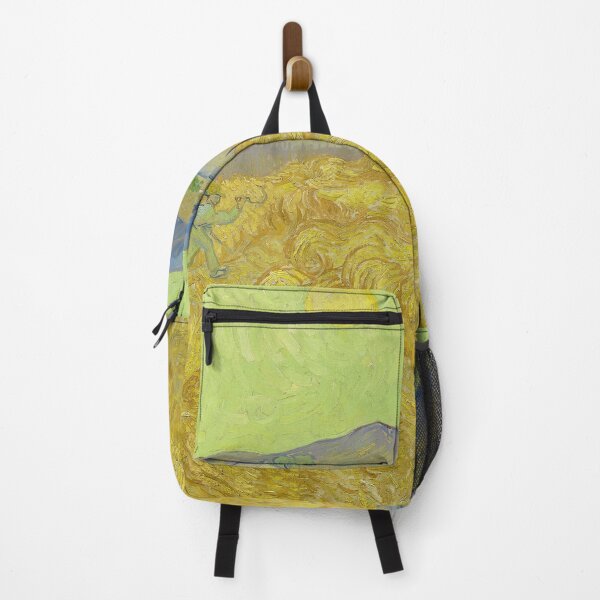 Item preview, Wheatfield with a Reaper by Vincent van Gogh (1889) designed and sold by allhistory.