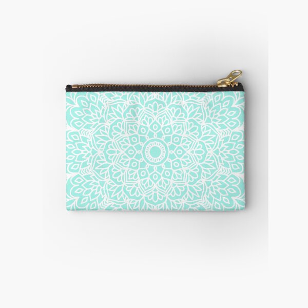 Item preview, Light Blue Boho Mandala Kaleidoscope designed and sold by Julie Erin Designs.