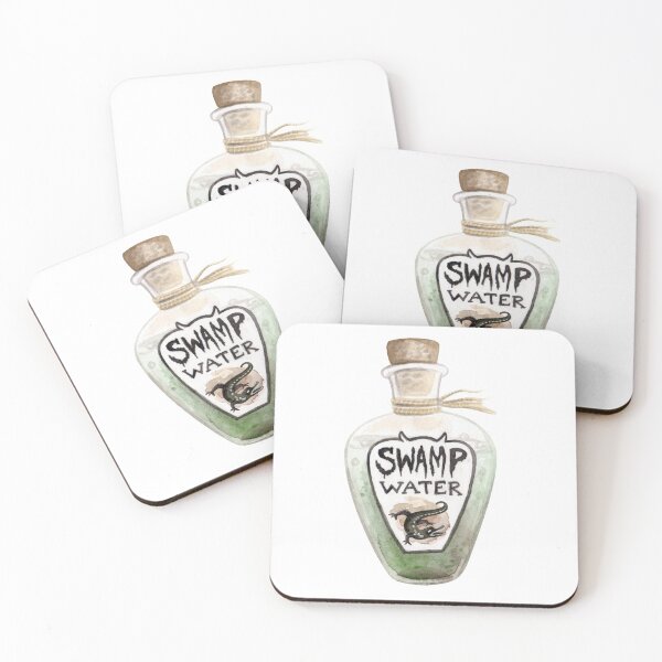 Item preview, Swamp Water Watercolour Green Bottle  designed and sold by theAcollection.