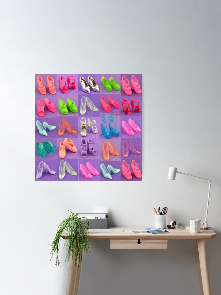 polly pocket shoes Poster for Sale by timetodieoldman