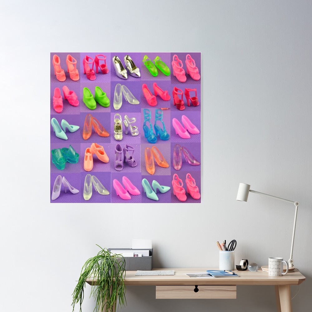 polly pocket shoes Poster for Sale by timetodieoldman