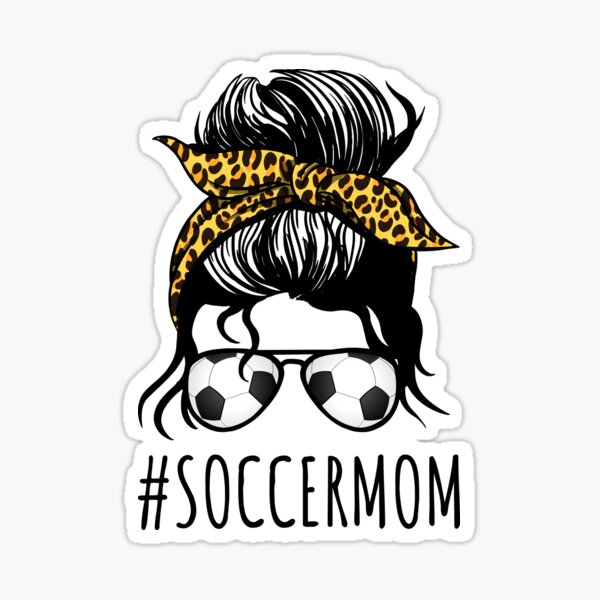 Mama Needs Coffee (black leopard) Sticker