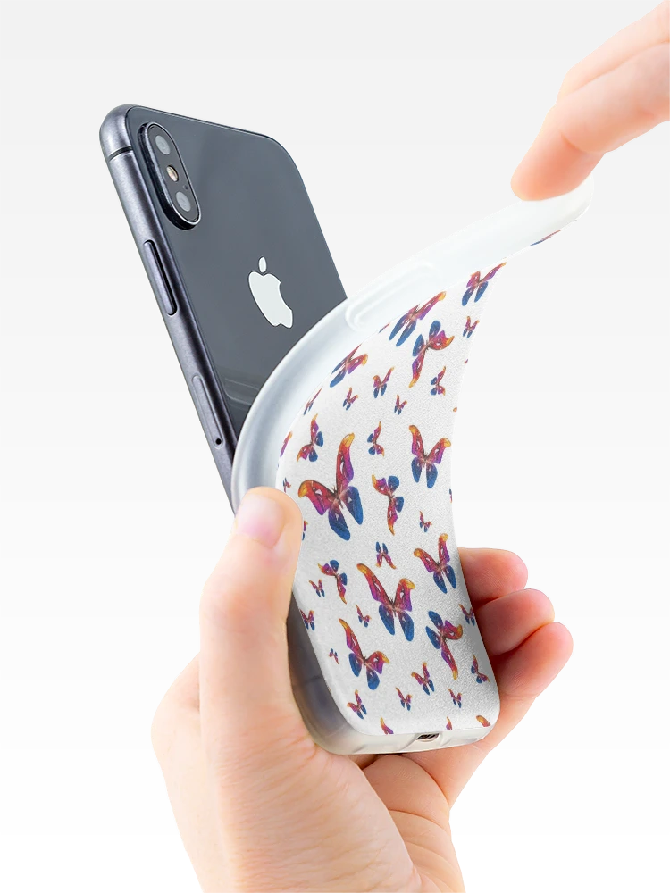 Thumbnail 4 of 5, iPhone Case, Colorful Butterfly Pattern designed and sold by EnchantedInn.