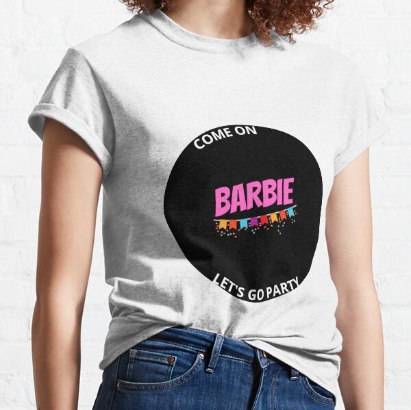 Polera Infantil De Cumpleaños Barbie