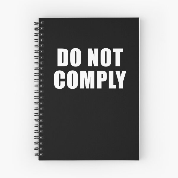 Item preview, Do Not Comply, Disobey Quote designed and sold by ArtOfRebellion.