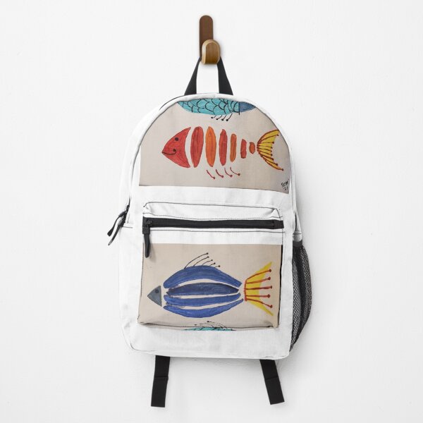 Item preview, Abstract Fish Trio Art designed and sold by rokidee.