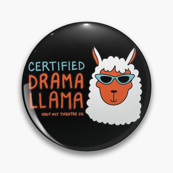 Item preview, Certified Drama Llama designed and sold by HATC.