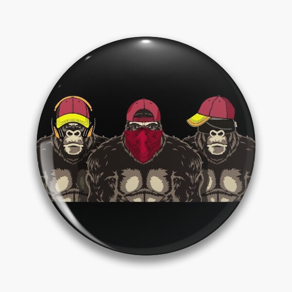 Item preview, Three wise monkeys hear nothing speak see gamer designed and sold by brunsch-print.
