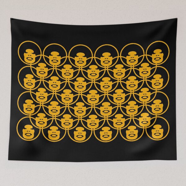 Item preview, PATRÓN DE ALMA DIVA. NEGRO Y NARANJA designed and sold by 5hertz.