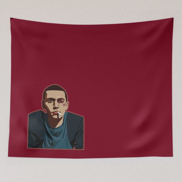 Item preview, Bruised Not Broken Male Vector Portrait designed and sold by QuidnuncDesigns.