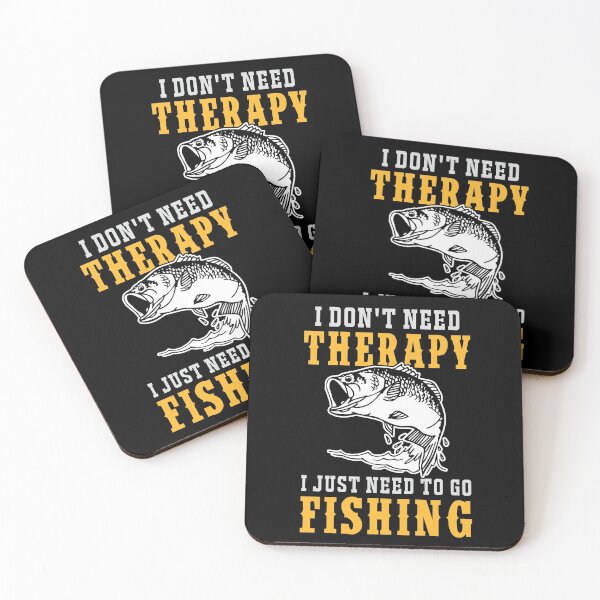Item preview, I DON'T NEED THERAPY I JUST NEED TO GO FISHING COLLECTION designed and sold by JRM Tees & More Store.