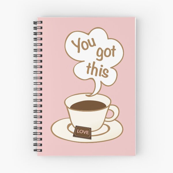 Item preview, You Got This Coffee and Chocolate Inspirational Quote designed and sold by MarikaJohnson.
