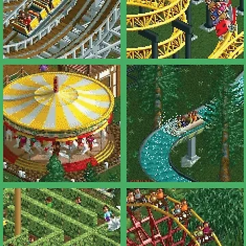 Artwork thumbnail, RCT Ride Type Designs by CoasterGeekery