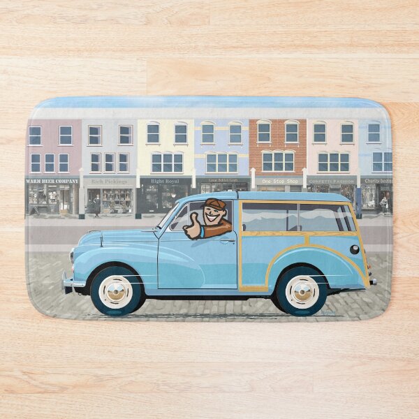 Item preview, Bermuda Blue Morris Minor Traveller (left hand drive) designed and sold by Bigs66.