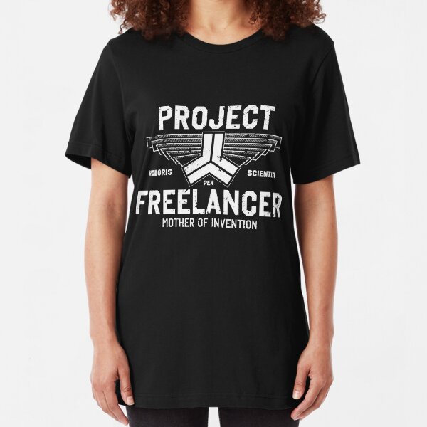 Red vs. Blue - Project Freelancer Slim Fit T-Shirt
