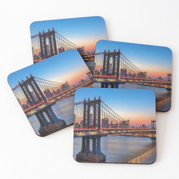 Item preview, Manhattanbridge,NewYork,rivercitynightlights, USA, designed and sold by marksandford78.