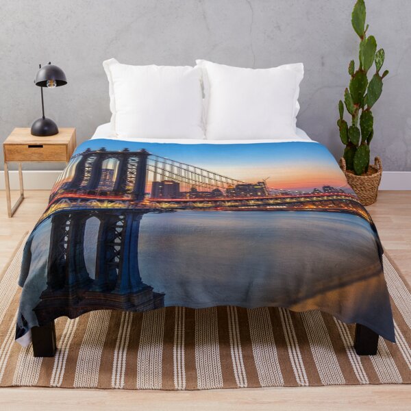 Item preview, Manhattanbridge,NewYork,rivercitynightlights, USA, designed and sold by marksandford78.