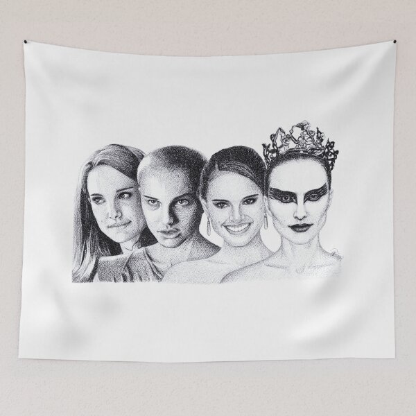 Item preview, The Many Faces of Natalie Portman designed and sold by Rotae.