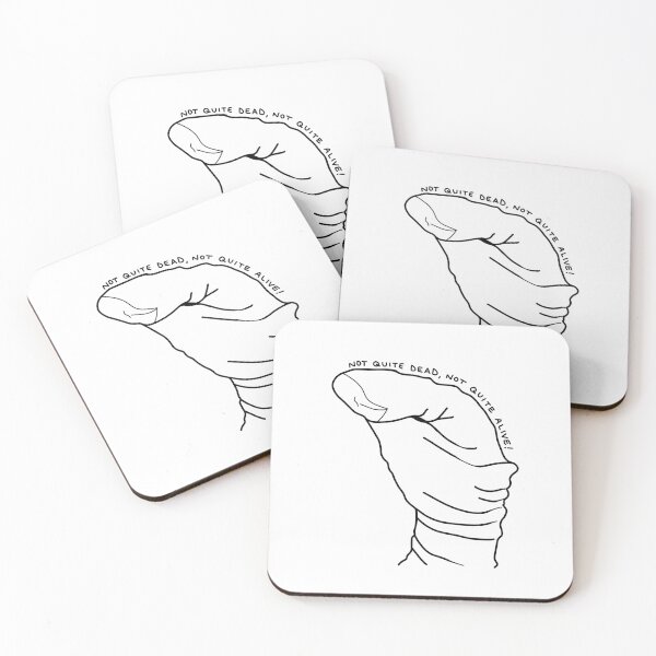 Item preview, "Not Quite Dead, Not Quite Alive" - Socko designed and sold by SoulSketch.