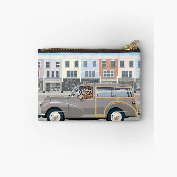 Item preview, Rose Taupe Morris Minor Traveller (left hand drive) designed and sold by Bigs66.