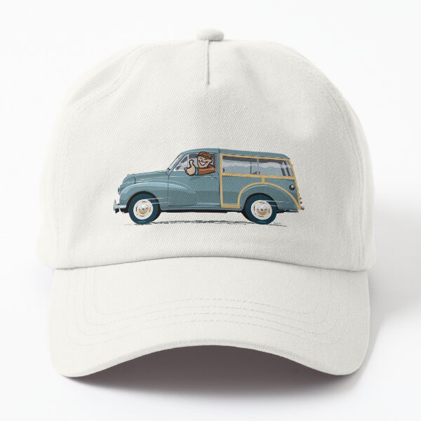 Smoke Grey Morris Minor Traveller (left hand drive) Dad Hat