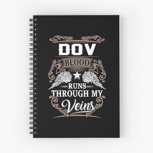 Item preview, Dov Name T Shirt - Dov Blood Runs Through My Veins  Gift Item Tee designed and sold by enstacee75.