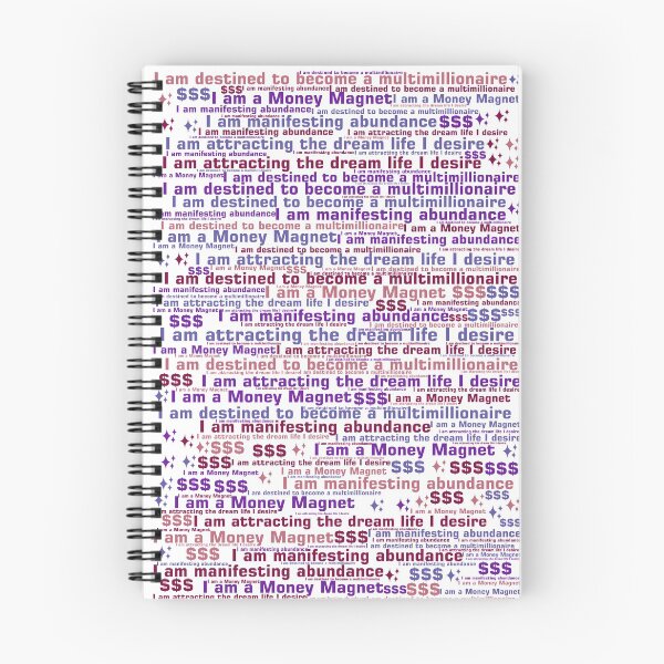Item preview, Vision Board Positive Affirmation in Purple, Pink, Red designed and sold by frankie5368.