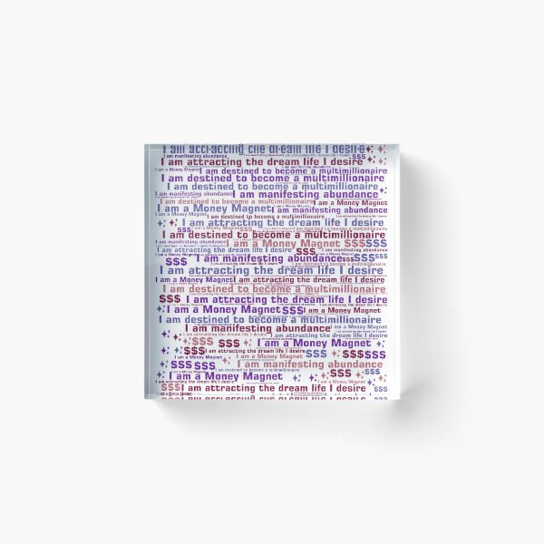 Item preview, Vision Board Positive Affirmation in Purple, Pink, Red designed and sold by frankie5368.
