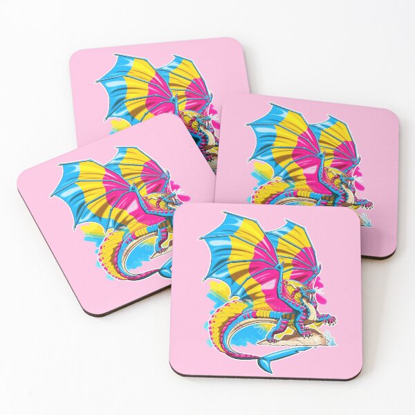 Item preview, Pan Pride Dragon designed and sold by Kimberly Holbrook Arts.