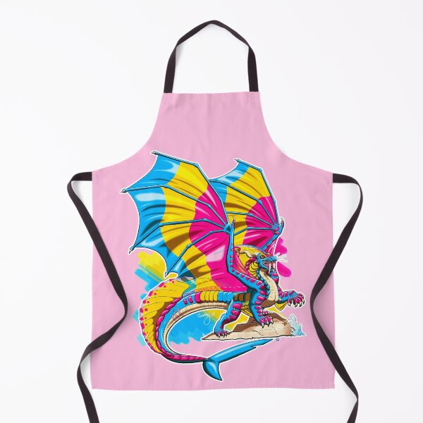 Item preview, Pan Pride Dragon designed and sold by Kimberly Holbrook Arts.