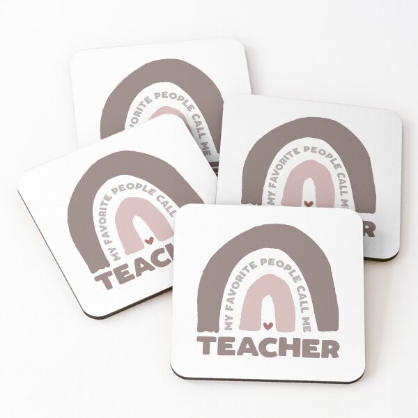 Item preview, My Favorite People Call Me Teacher | Teachers Appreciation Gift designed and sold by GravitiTees.