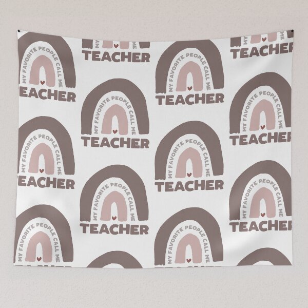 Item preview, My Favorite People Call Me Teacher | Teachers Appreciation Gift designed and sold by GravitiTees.