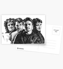 The Many Faces of Nathan Fillion Postcards