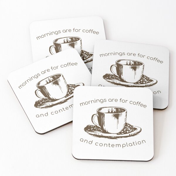 Artikelvorschau, Der Morgen ist für Kaffee und Besinnung entworfen und verkauft von Martini-Four.