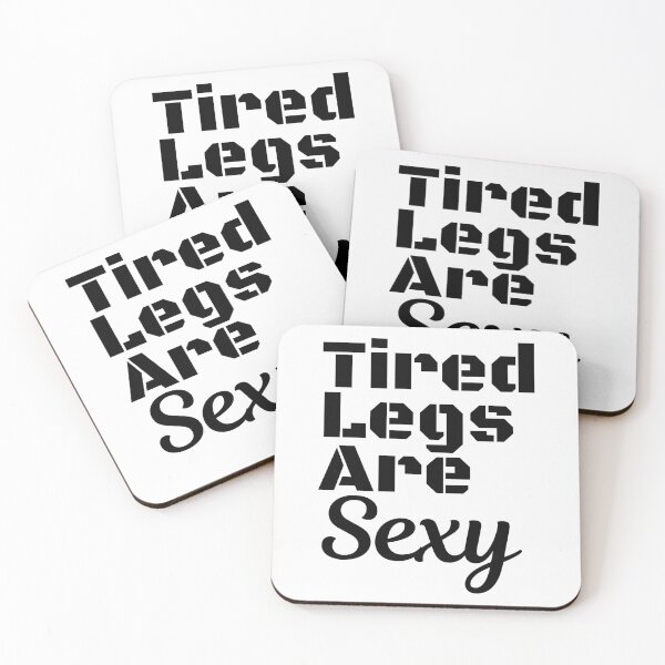 Item preview, Tired Legs Are Sexy Triathlon Lady designed and sold by Sonatablue.