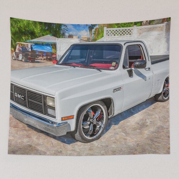 Item preview, 1985 White GMC Sierra Pickup Truck  designed and sold by RichFrancoCars.