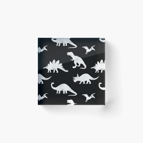 Item preview, Dinosaurs on Black designed and sold by latheandquill.