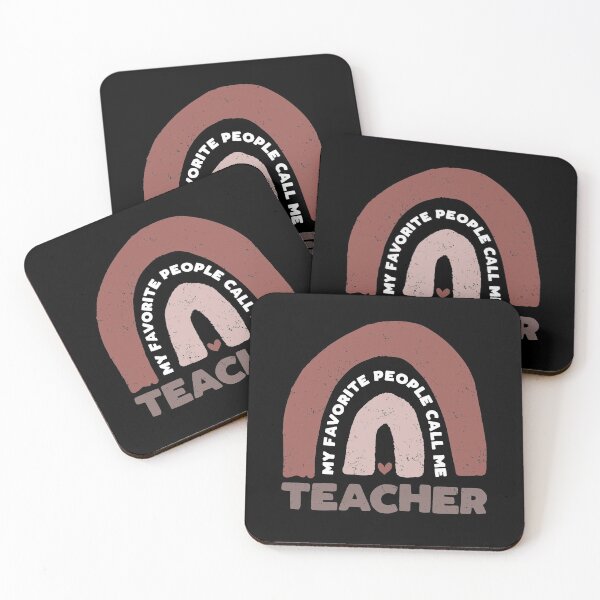 Item preview, My Favorite People Call Me Teacher | Schoolteacher Appreciation Gift designed and sold by GravitiTees.