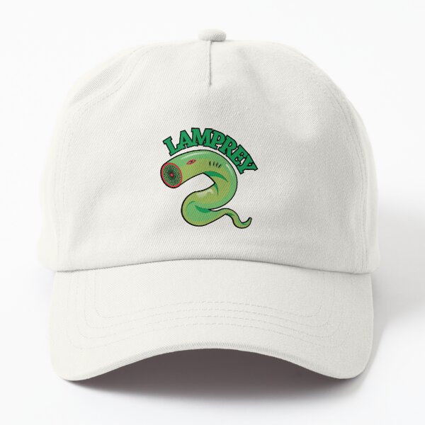 A lamprey Dad Hat