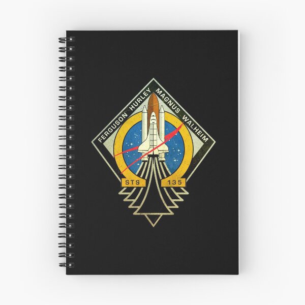 Item preview, NASA Final Shuttle Mission STS-135 Patch - vintage look designed and sold by trendistudio.