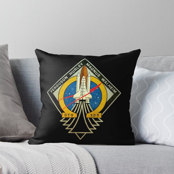 Item preview, NASA Final Shuttle Mission STS-135 Patch - vintage look designed and sold by trendistudio.