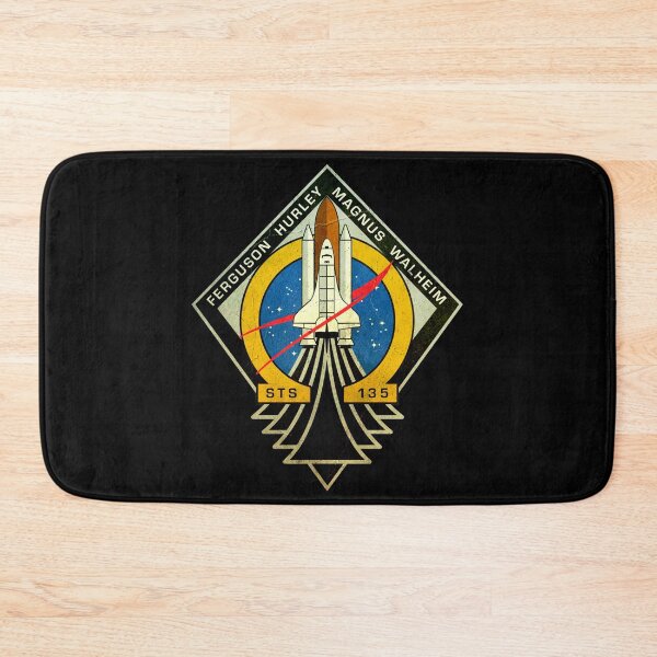 Item preview, NASA Final Shuttle Mission STS-135 Patch - vintage look designed and sold by trendistudio.