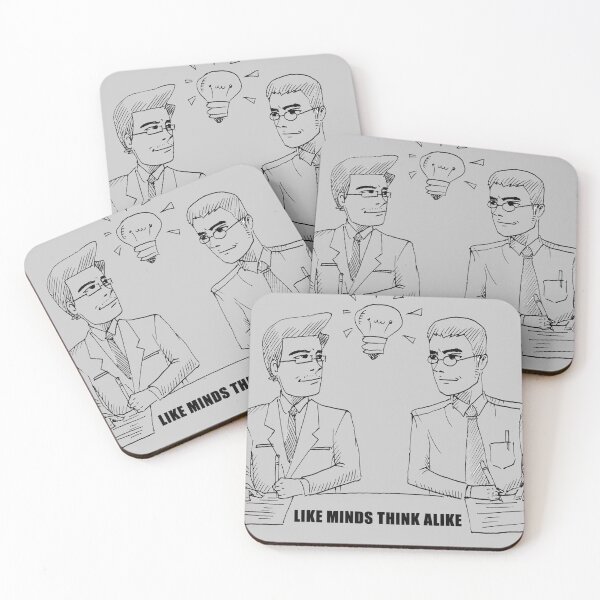 Item preview, Like Minds Think Alike designed and sold by Phantasmal-2-do.