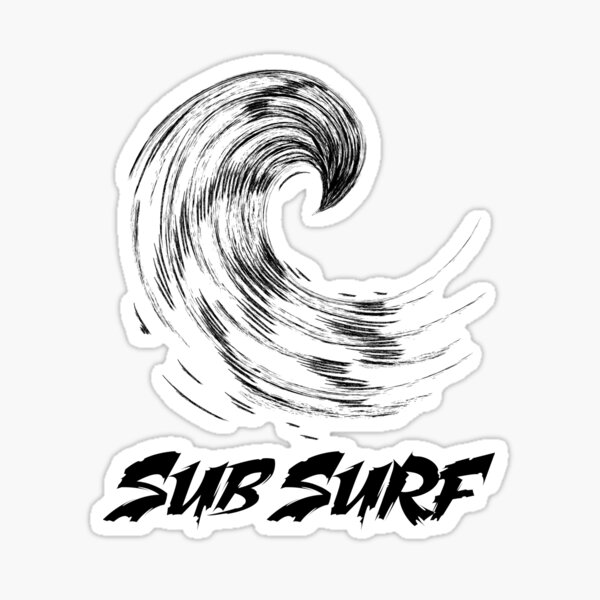  Subway Surfers, SUBSURF, Black & White