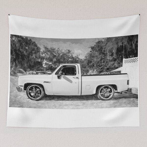 Item preview, 1985 White GMC Sierra Pickup Truck  designed and sold by RichFrancoCars.