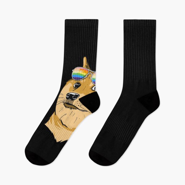 Item preview, LGBT Doge Coin - LBTQ Shiba Inu - Crypto Pride Flag Rainbow designed and sold by Dressed For  Duty.
