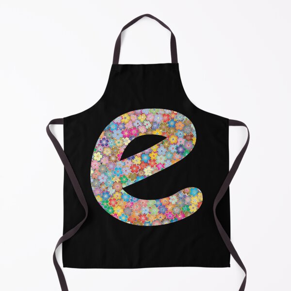 Item preview, Letter e Lower Case Alphabet e Colorful Flowers Gift designed and sold by Shariss.
