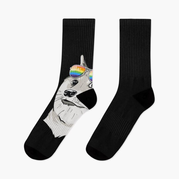 Item preview, LGBT Doge Coin - LBTQ Shiba Inu - Crypto Pride Flag Rainbow designed and sold by Dressed For  Duty.