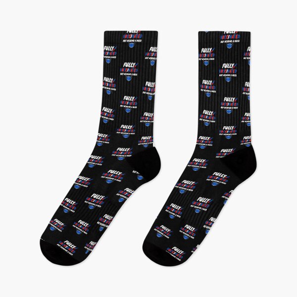 Item preview, Fully Vaccinated, But Wearing A Mask designed and sold by Yazztees.